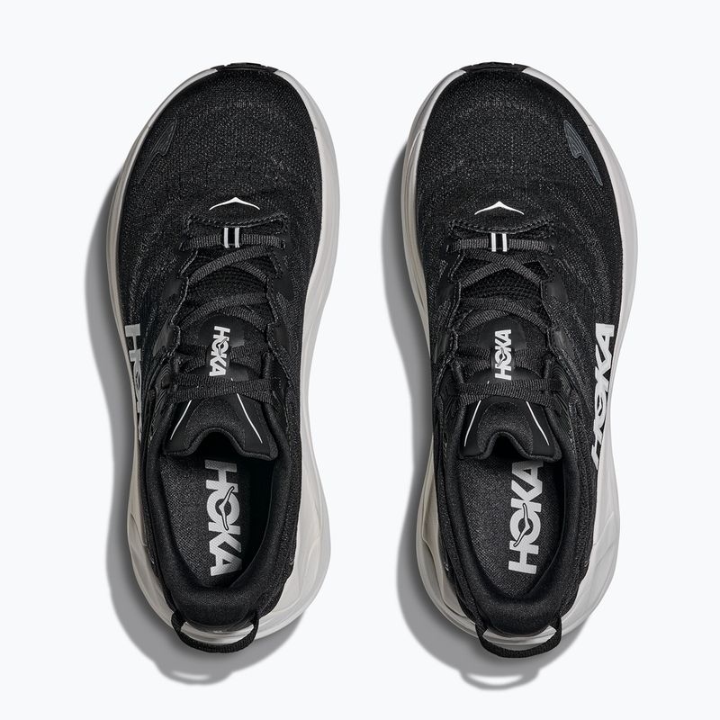 Кросівки для бігу чоловічі HOKA Gaviota 6 black/white 7