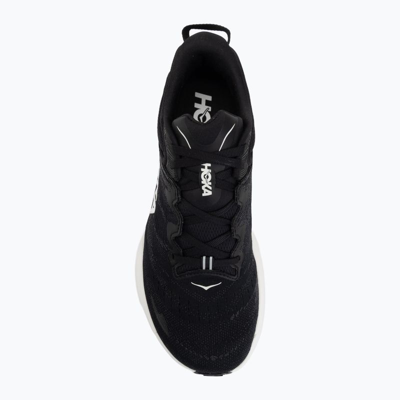Кросівки для бігу чоловічі HOKA Gaviota 6 black/white 5