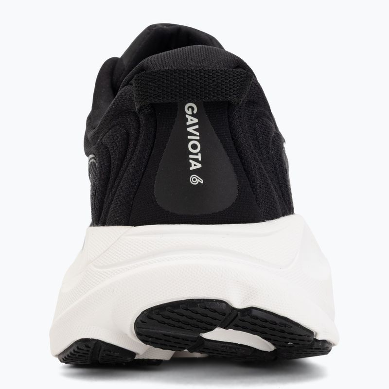 Кросівки для бігу чоловічі HOKA Gaviota 6 black/white 6
