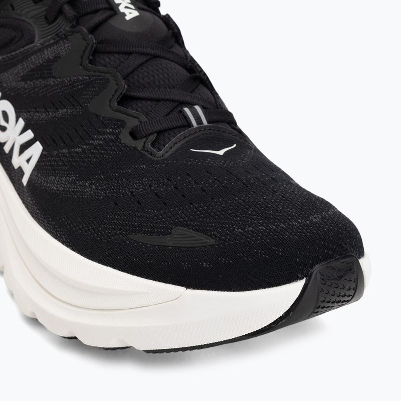 Кросівки для бігу чоловічі HOKA Gaviota 6 black/white 7