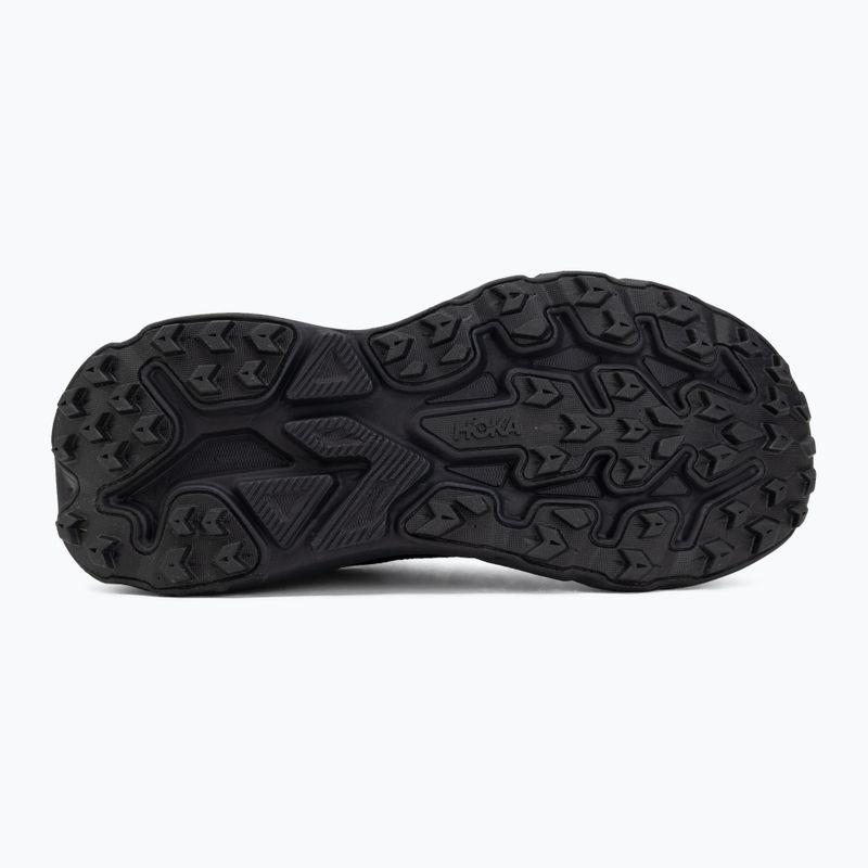 Кросівки для бігу жіночі HOKA Challenger 8 GTX black/carbon black 4