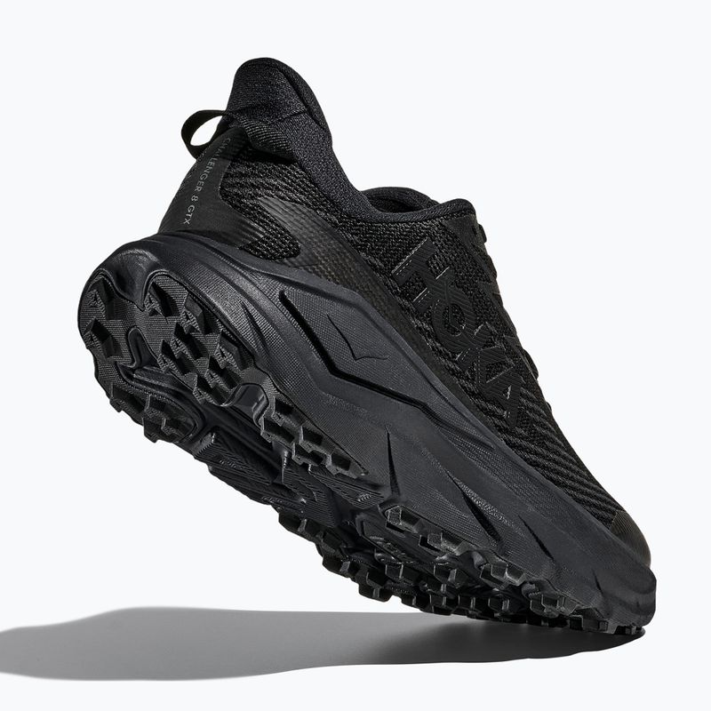 Кросівки для бігу жіночі HOKA Challenger 8 GTX black/carbon black 5