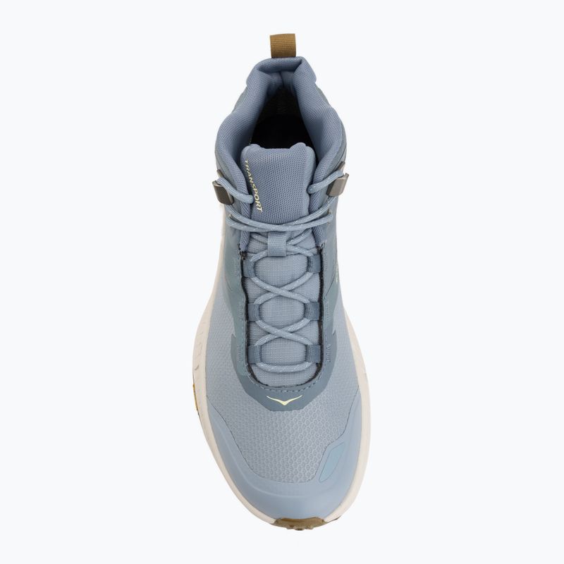 Кросівки трекінгові чоловічі HOKA Transport Hike GTX slate blue/stucco 5