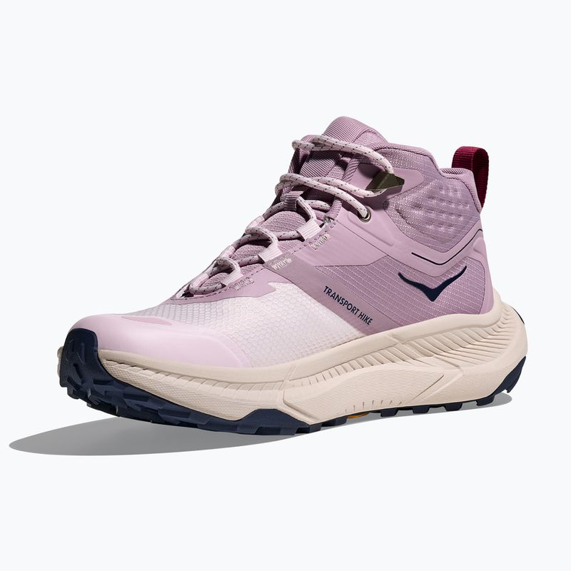 Кросівки трекінгові жіночі HOKA Transport Hike GTX fragrant lilac/lilac cream 2