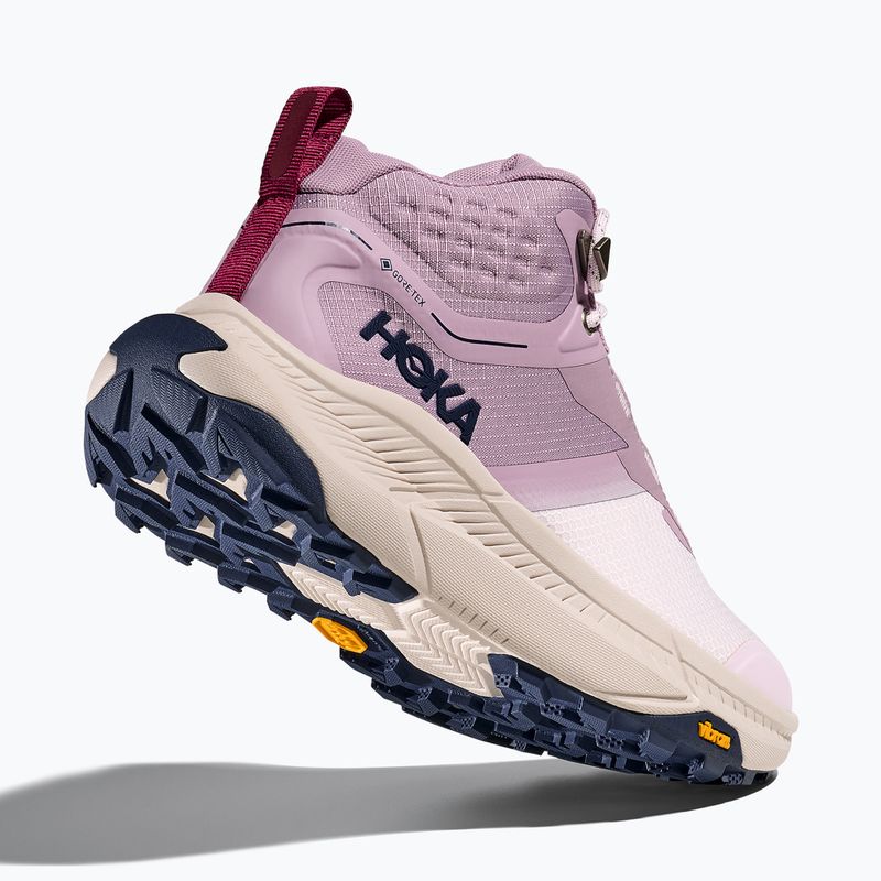 Кросівки трекінгові жіночі HOKA Transport Hike GTX fragrant lilac/lilac cream 5