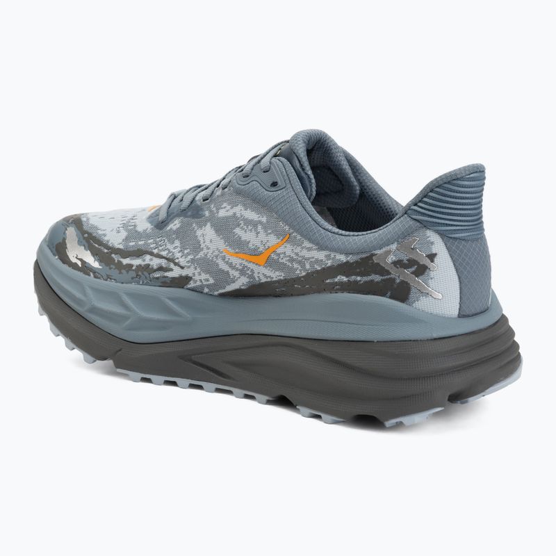 Кросівки для бігу чоловічі HOKA Stinson 7 slate bl/asphalt grey 3