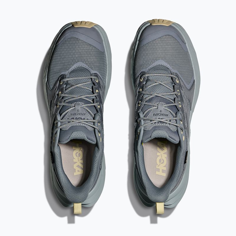 Кросівки туристичні чоловічі HOKA Anacapa 2 Low GTX washed blue/mineral blue 7