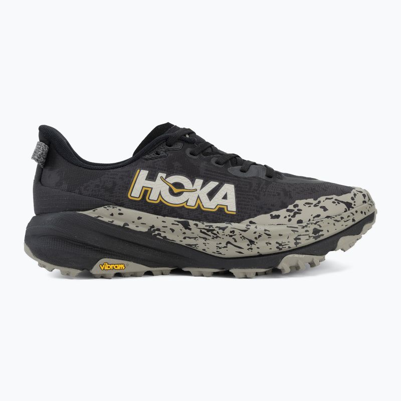 Кросівки для бігу чоловічі HOKA Speedgoat 6 black/cement 2