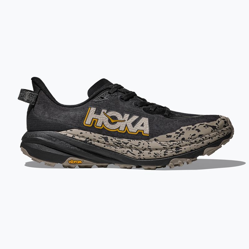 Чоловічі бігові кросівки HOKA Speedgoat 6 чорний/цементний 3