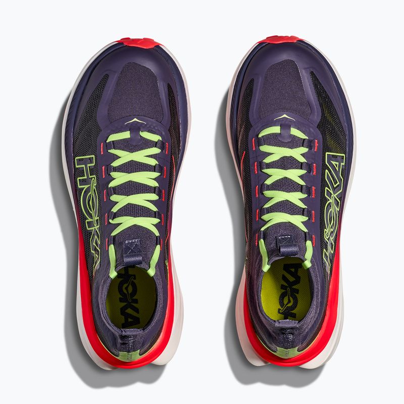 Кросівки для бігу чоловічі HOKA Tecton X 3 squid ink/neon lame 7