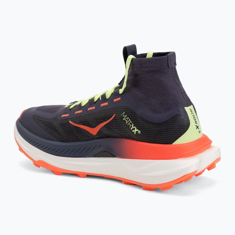 Кросівки для бігу жіночі HOKA Tecton X 3 squid ink/neon lame 3