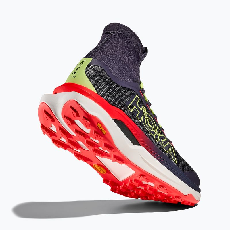 Кросівки для бігу жіночі HOKA Tecton X 3 squid ink/neon lame 5