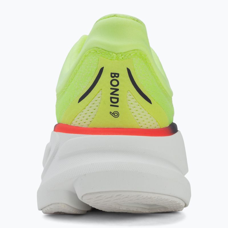 Кросівки для бігу чоловічі HOKA Bondi 9 neon yuzu/sunlight 6