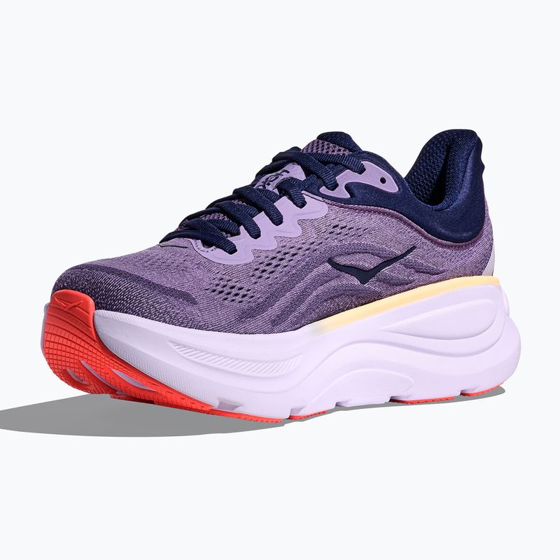 Кросівки для бігу жіночі HOKA Bondi 9 berry jam/berry patch 2