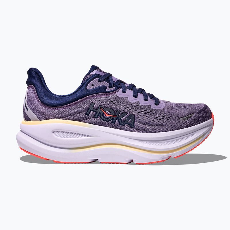Кросівки для бігу жіночі HOKA Bondi 9 berry jam/berry patch 3