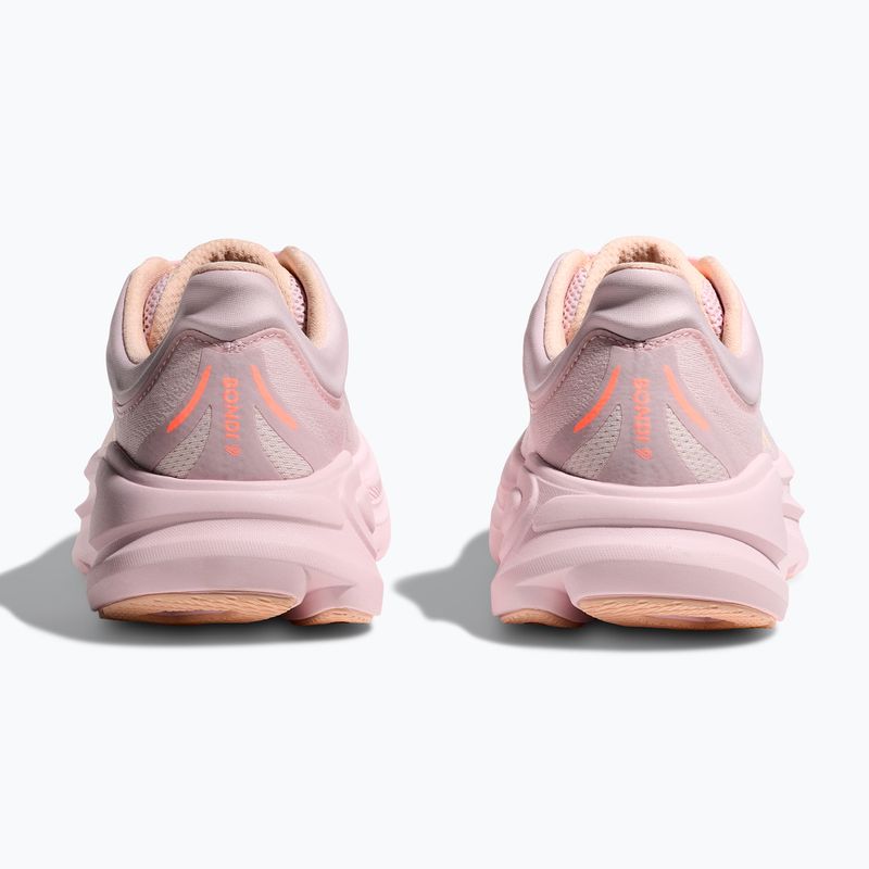 Кросівки для бігу жіночі HOKA Bondi 9 lilac cream/tangerine glow 6