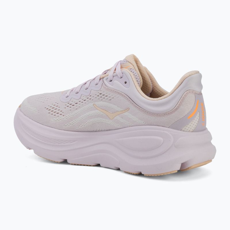 Кросівки для бігу жіночі HOKA Bondi 9 lilac cream/tangerine glow 3