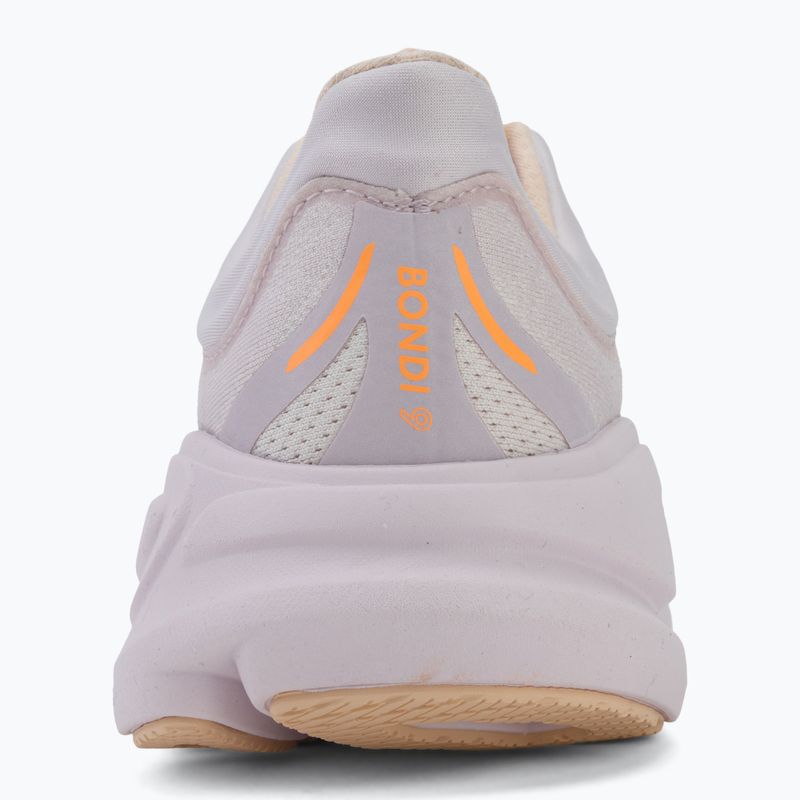 Кросівки для бігу жіночі HOKA Bondi 9 lilac cream/tangerine glow 6