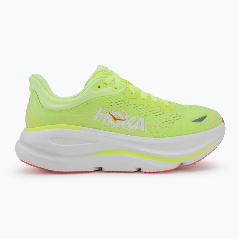 Кросівки для бігу жіночі HOKA Bondi 9 neon yuzu/sunlight 2