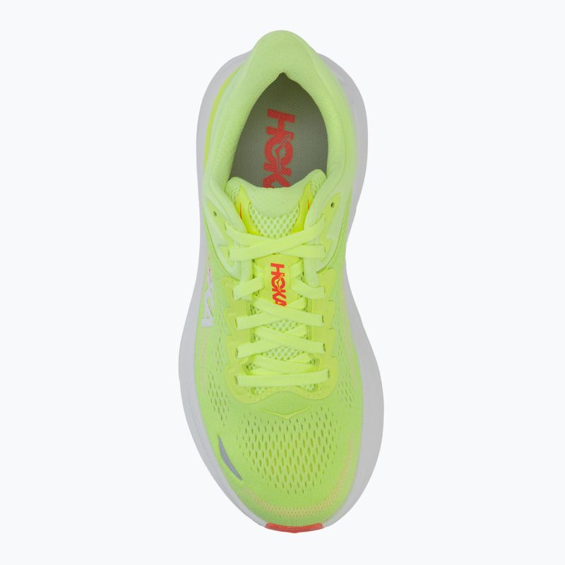 Кросівки для бігу жіночі HOKA Bondi 9 neon yuzu/sunlight 5