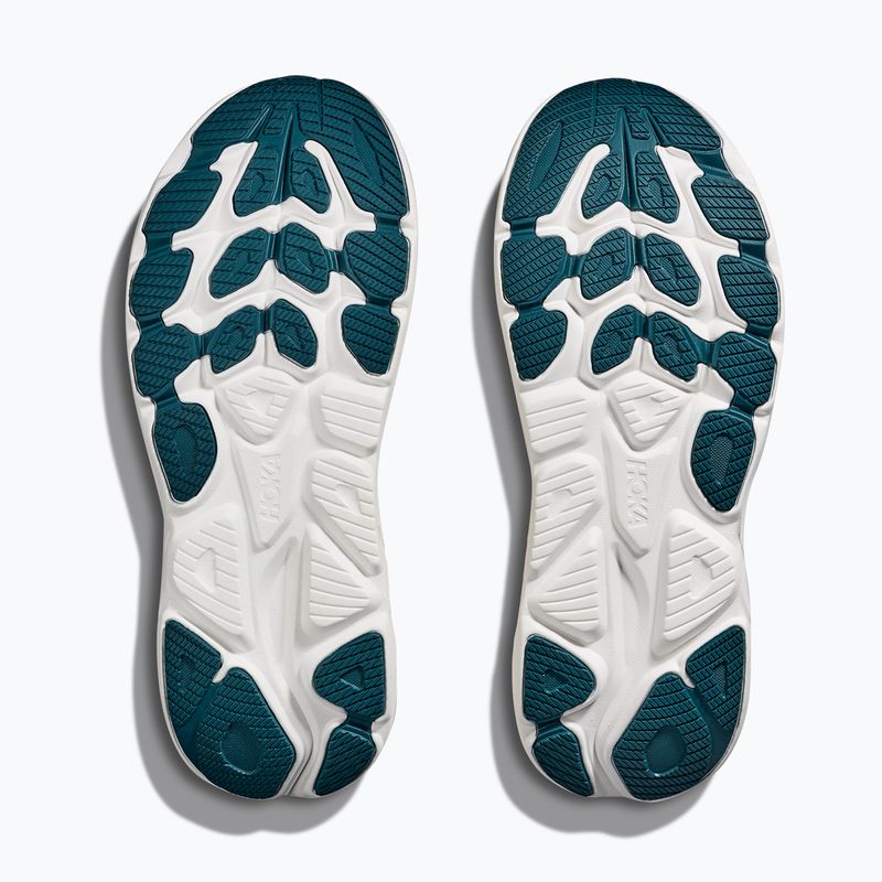 Кросівки для бігу чоловічі HOKA Clifton 10 yellow gold/tidal wave 8