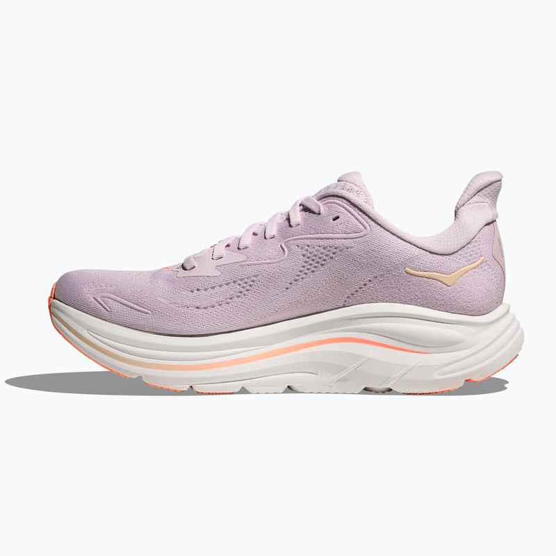 Кросівки для бігу жіночі HOKA Clifton 10 lilac cream/tangerine glow 4