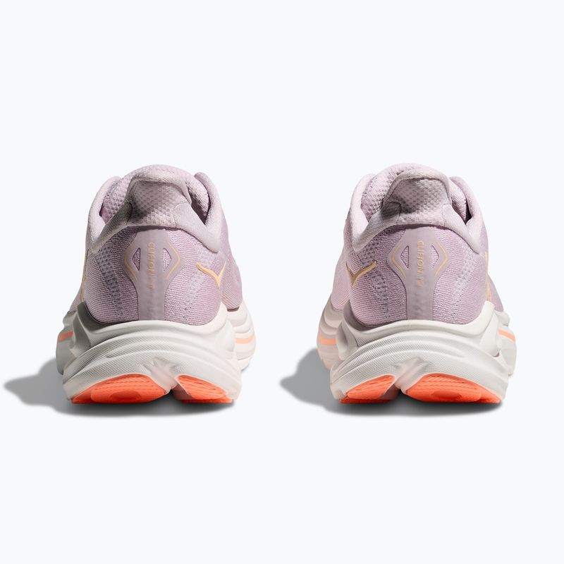 Кросівки для бігу жіночі HOKA Clifton 10 lilac cream/tangerine glow 6