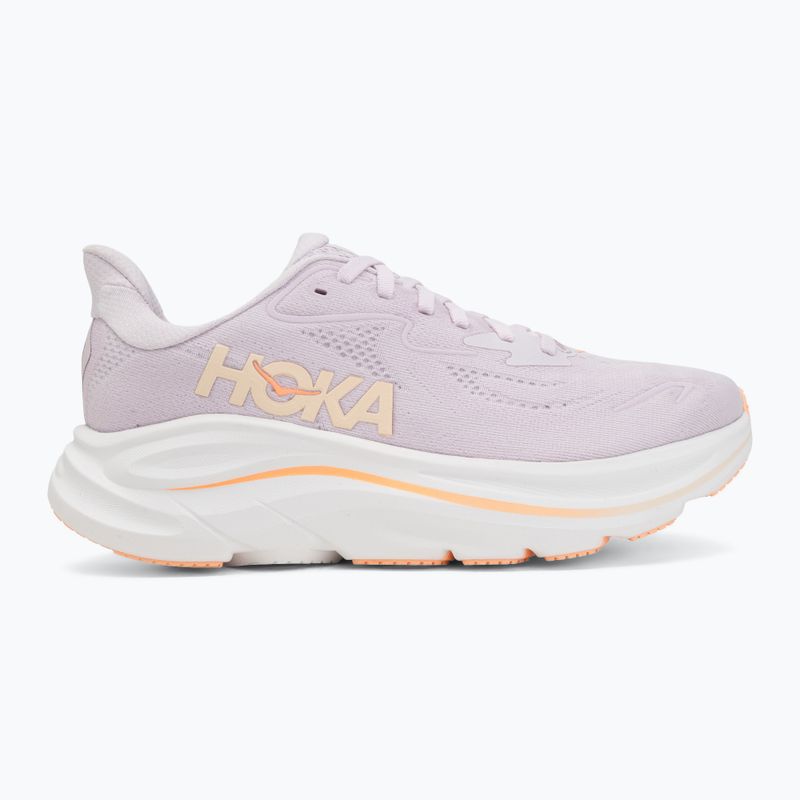 Кросівки для бігу жіночі HOKA Clifton 10 lilac cream/tangerine glow 2