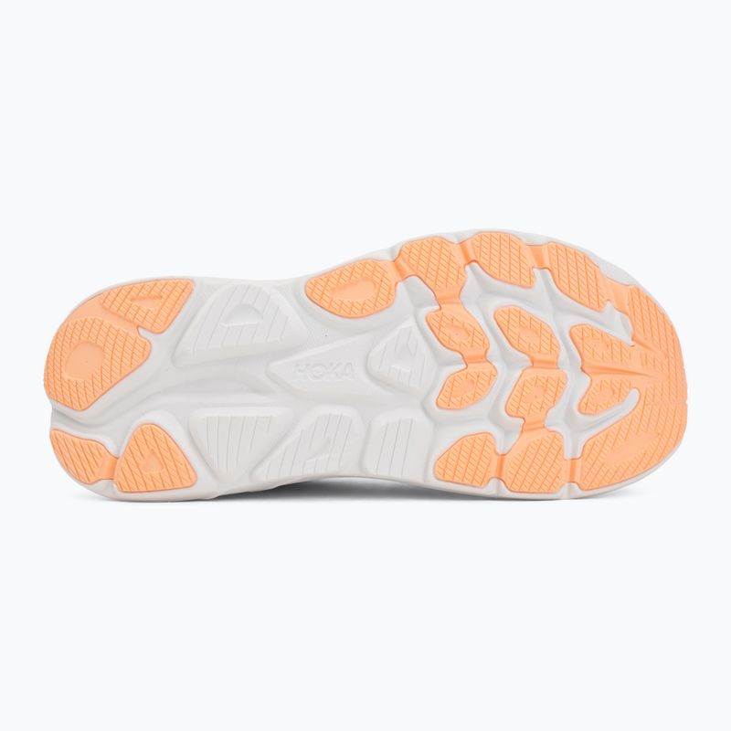 Кросівки для бігу жіночі HOKA Clifton 10 lilac cream/tangerine glow 4
