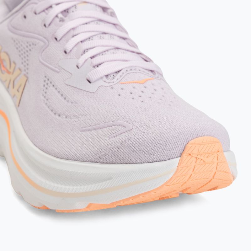 Кросівки для бігу жіночі HOKA Clifton 10 lilac cream/tangerine glow 7