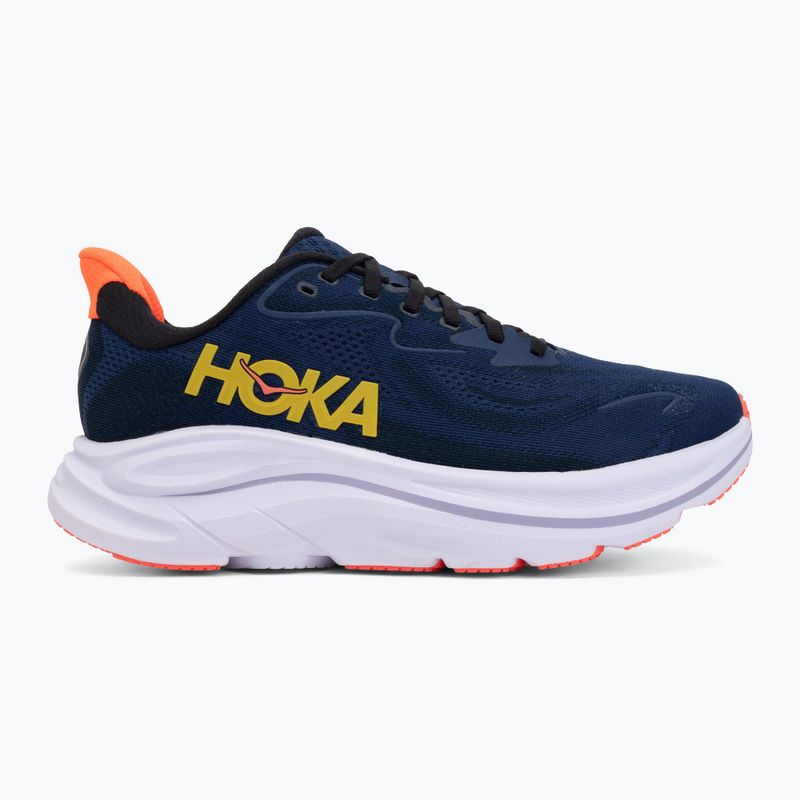 Кросівки для бігу жіночі HOKA Clifton 10 midnight blue/starlight glow 2