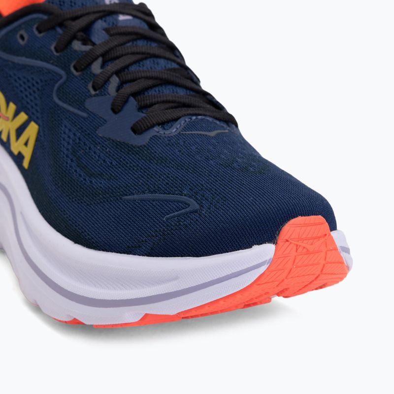 Кросівки для бігу жіночі HOKA Clifton 10 midnight blue/starlight glow 7