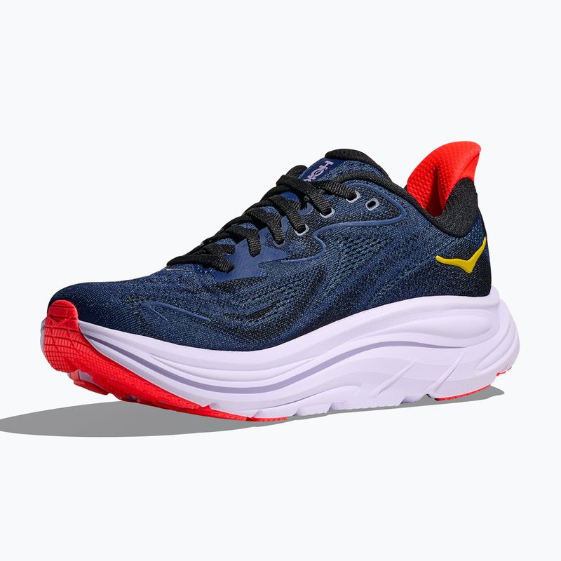 Кросівки для бігу жіночі HOKA Clifton 10 midnight blue/starlight glow 2