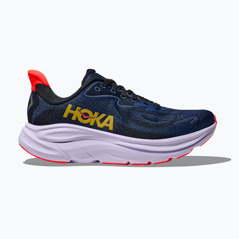 Кросівки для бігу жіночі HOKA Clifton 10 midnight blue/starlight glow 3