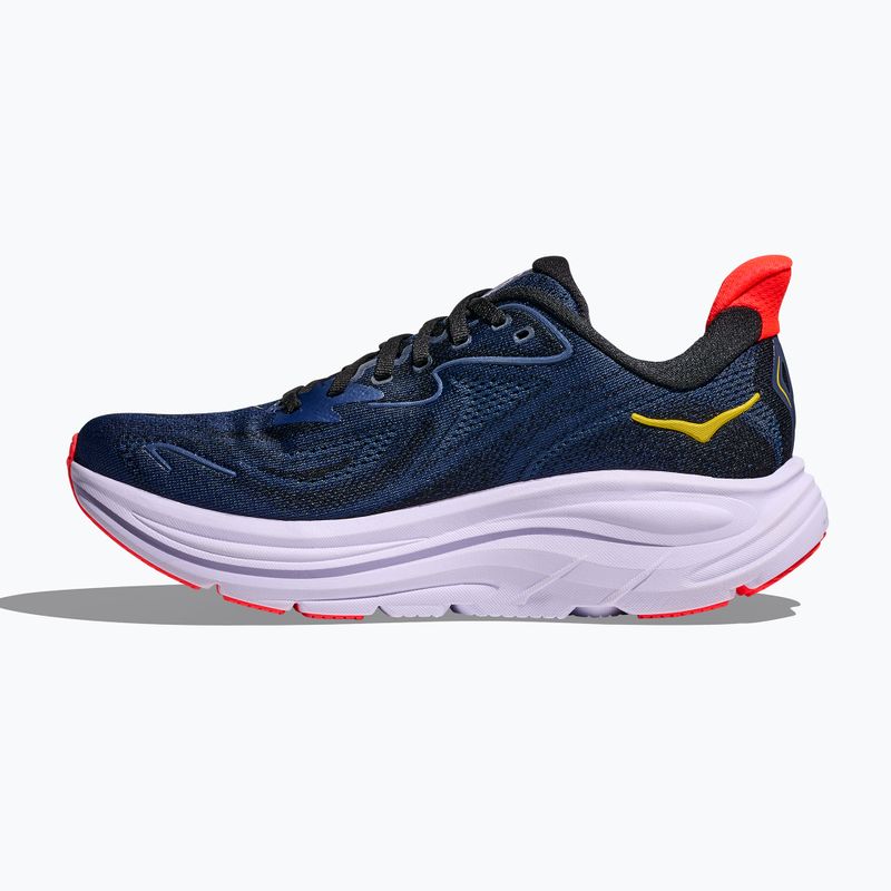 Кросівки для бігу жіночі HOKA Clifton 10 midnight blue/starlight glow 4