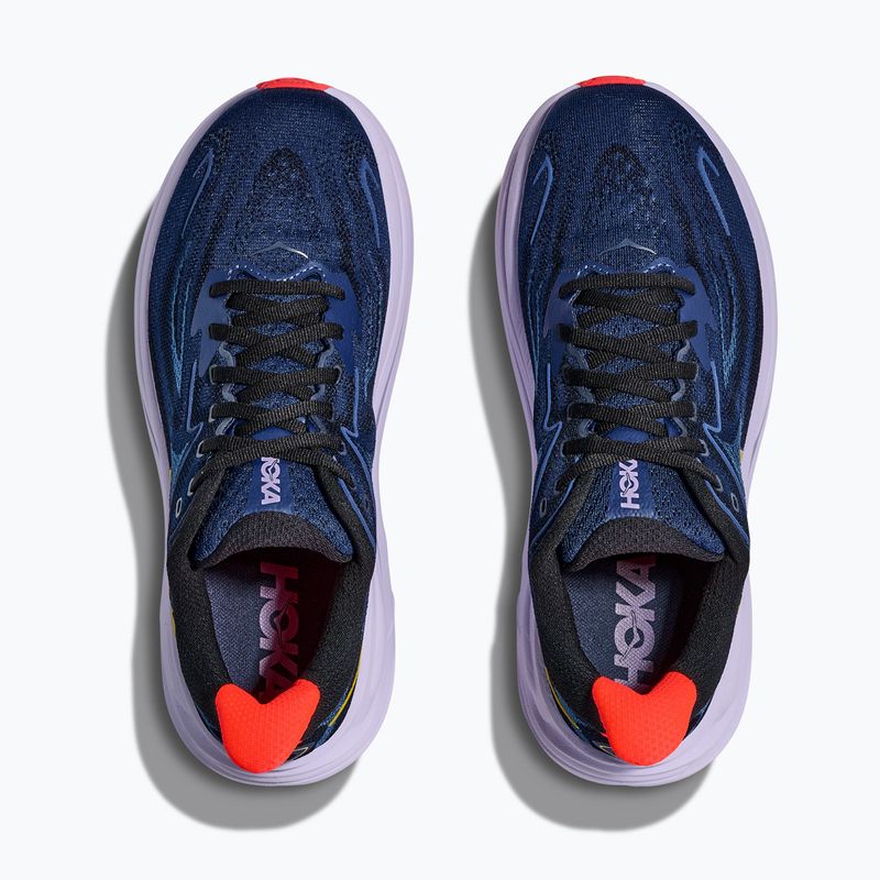 Кросівки для бігу жіночі HOKA Clifton 10 midnight blue/starlight glow 7