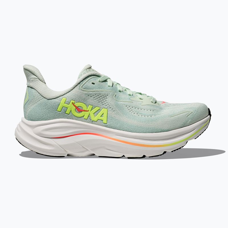 Жіночі бігові кросівки HOKA Clifton 10 sea glass/neon flame 3