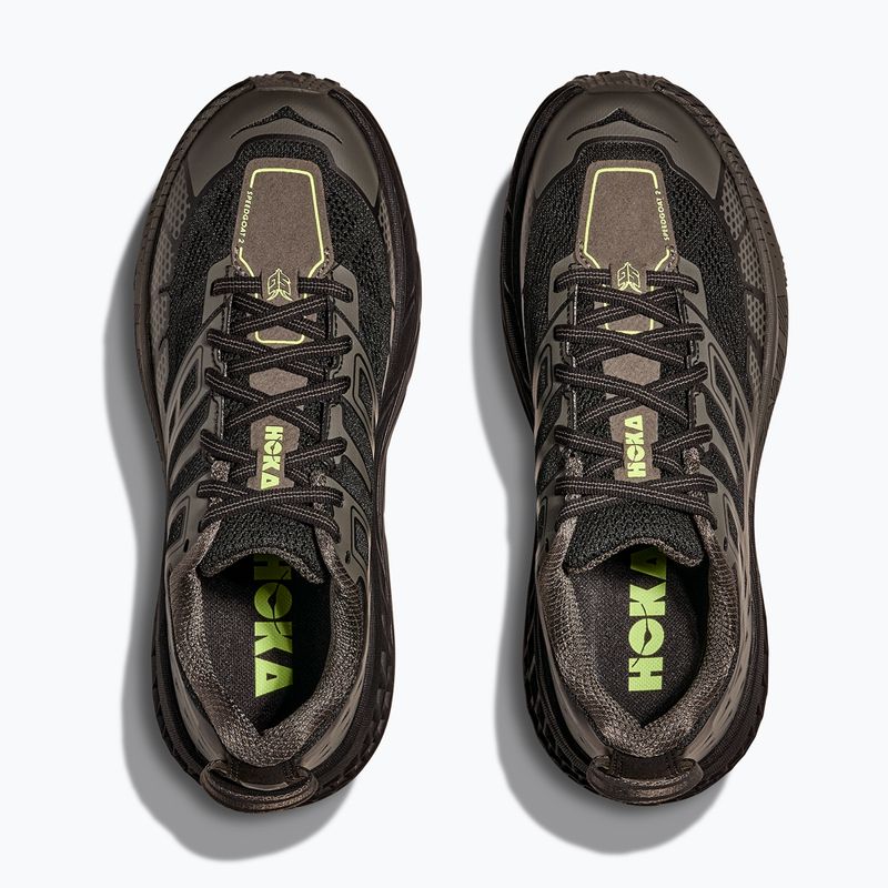 Взуття HOKA Speedgoat 2 Black/Asphalt Grey 8