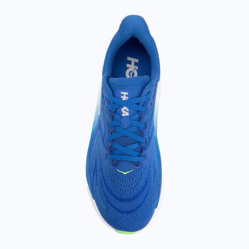 Кросівки для бігу чоловічі HOKA Arahi 8 cobalt blue/neon green 5