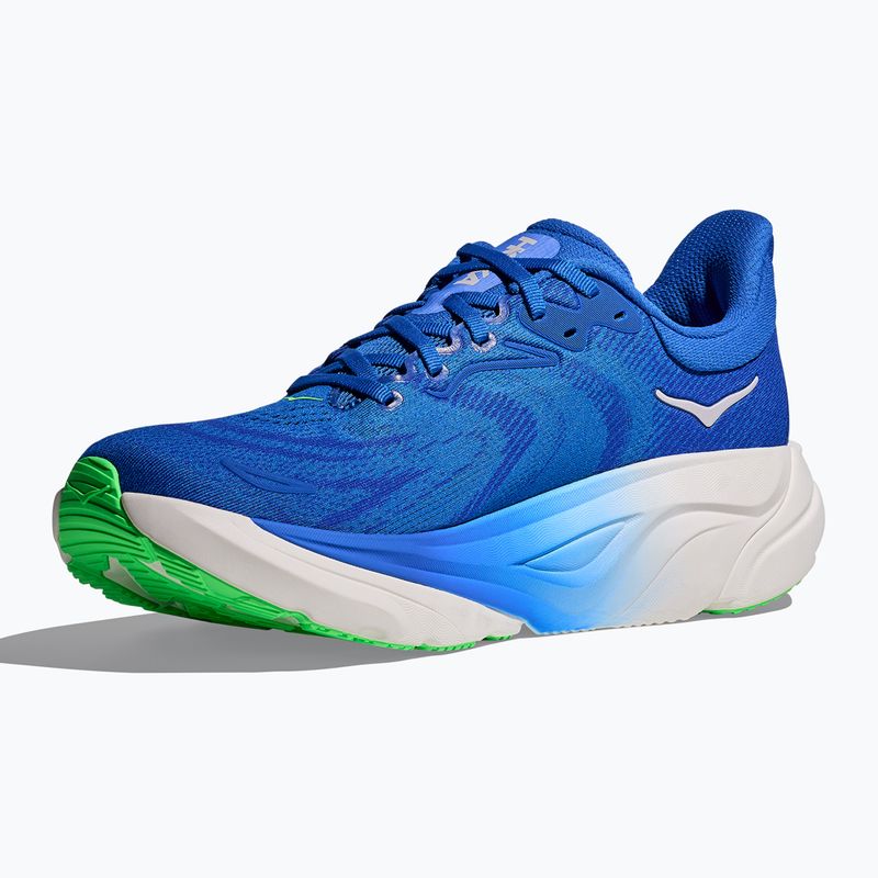 Кросівки для бігу чоловічі HOKA Arahi 8 cobalt blue/neon green 2
