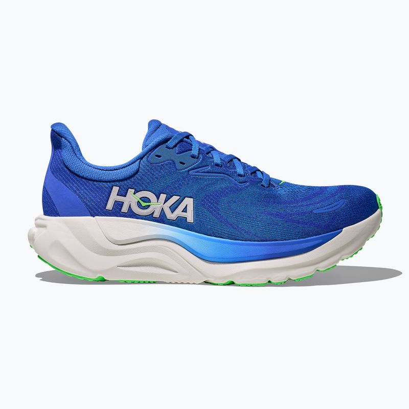 Кросівки для бігу чоловічі HOKA Arahi 8 cobalt blue/neon green 3