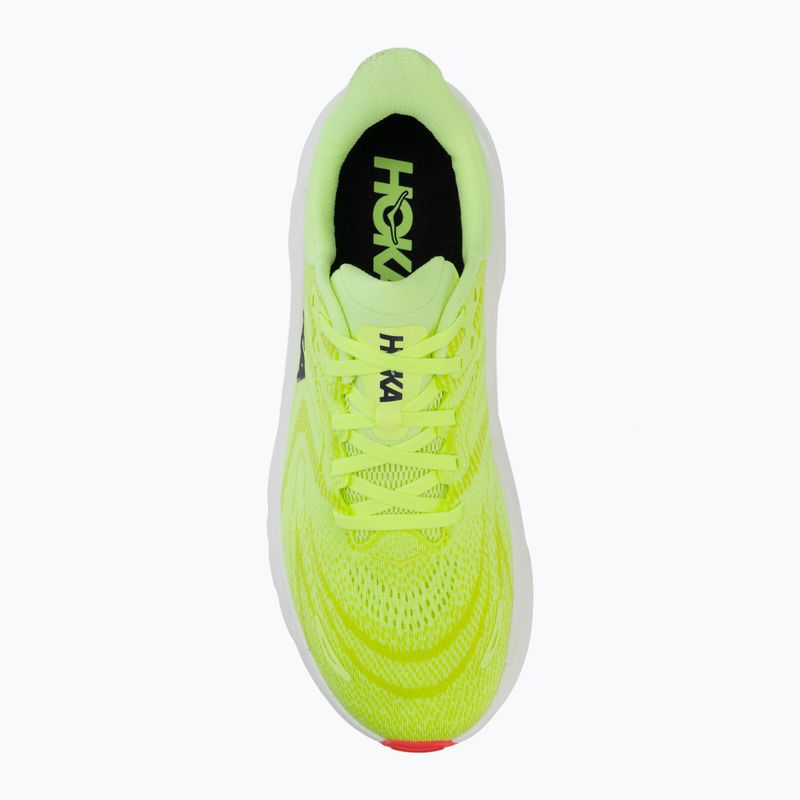 Кросівки для бігу чоловічі HOKA Arahi 8 neon yuzu/neon flame 5