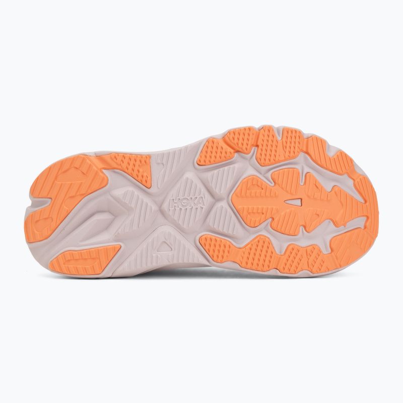 Кросівки для бігу жіночі HOKA Arahi 8 lilac cream/neon cantaloupe 4