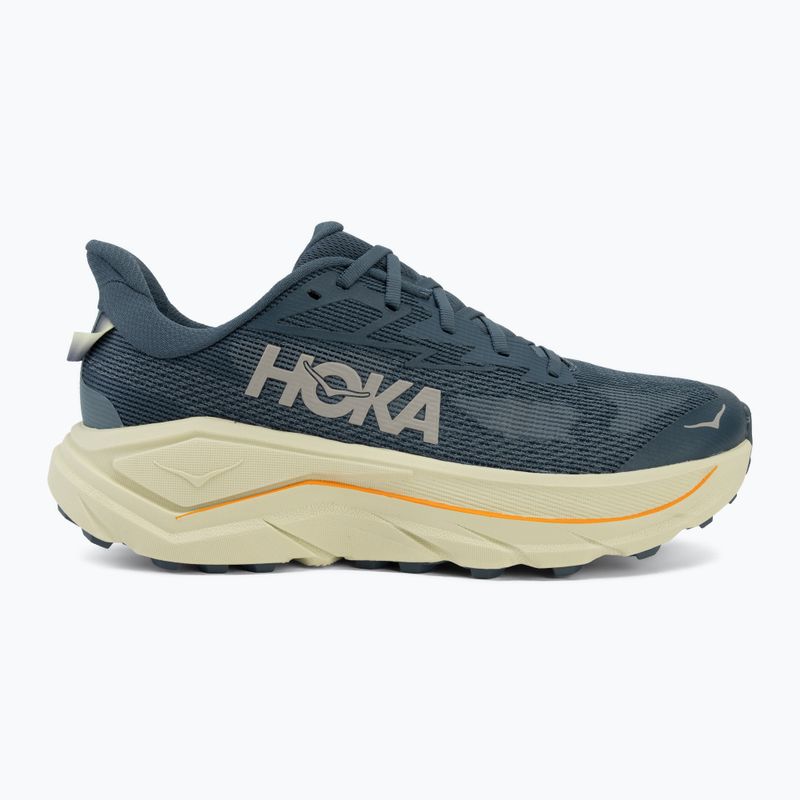 Кросівки для бігу чоловічі HOKA Challenger 8 faded navy/pampass grass 2