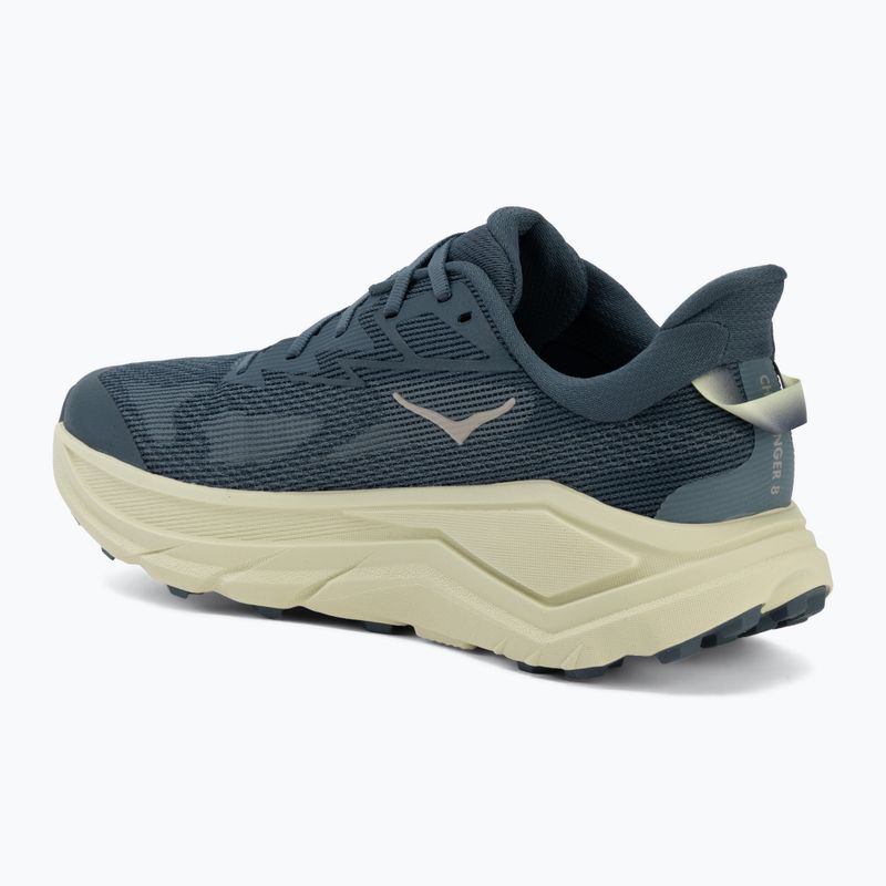 Кросівки для бігу чоловічі HOKA Challenger 8 faded navy/pampass grass 3
