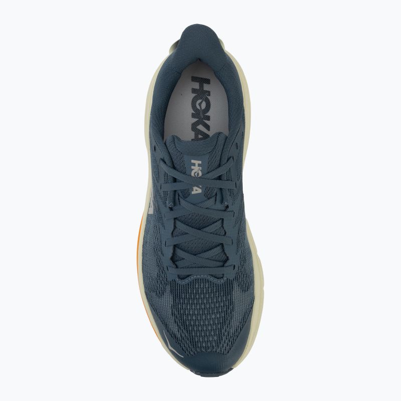 Кросівки для бігу чоловічі HOKA Challenger 8 faded navy/pampass grass 5