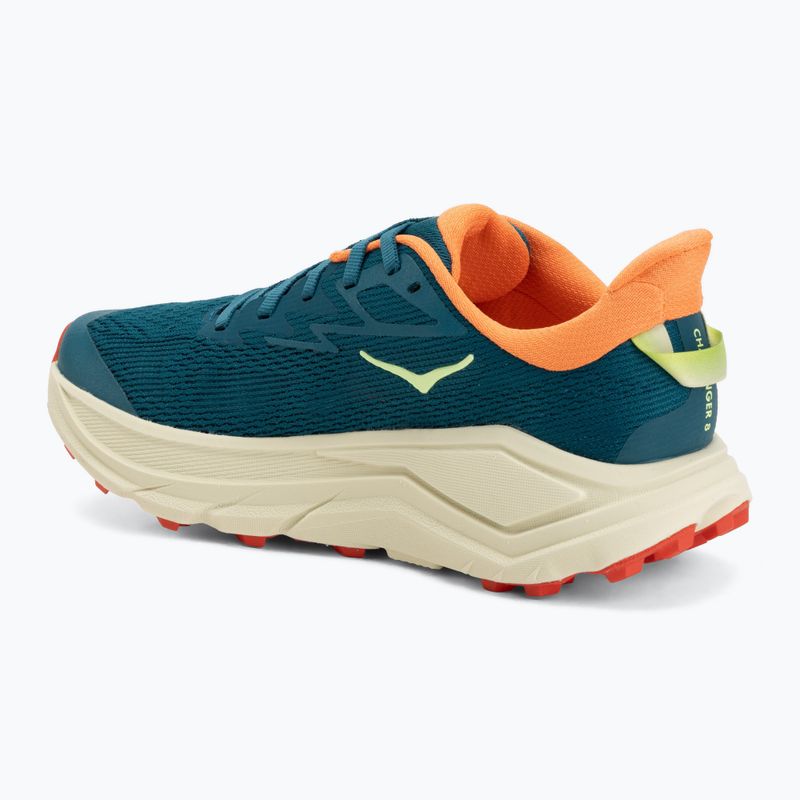 Кросівки для бігу жіночі HOKA Challenger 8 tidal wave/pampas grass 3
