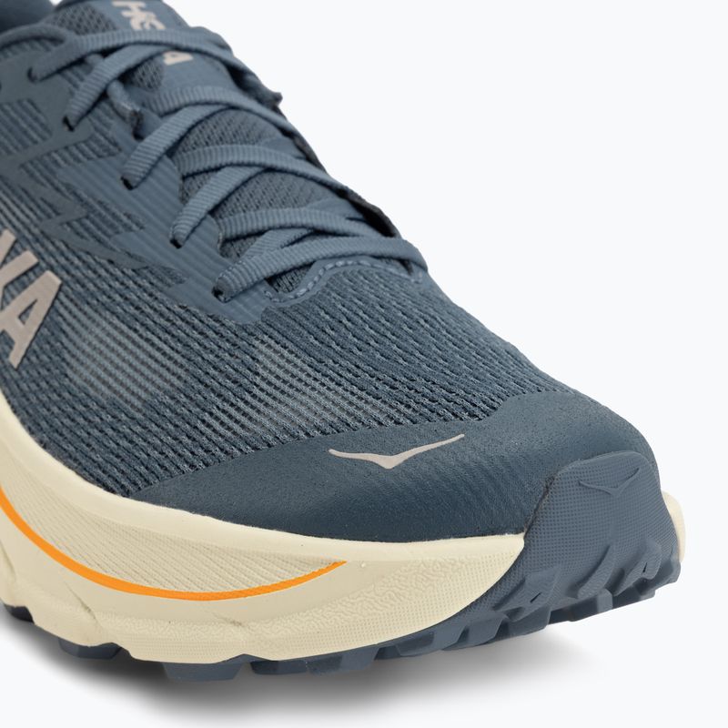 Кросівки для бігу чоловічі HOKA Challenger 8 Wide faded navy/pampas grass 7