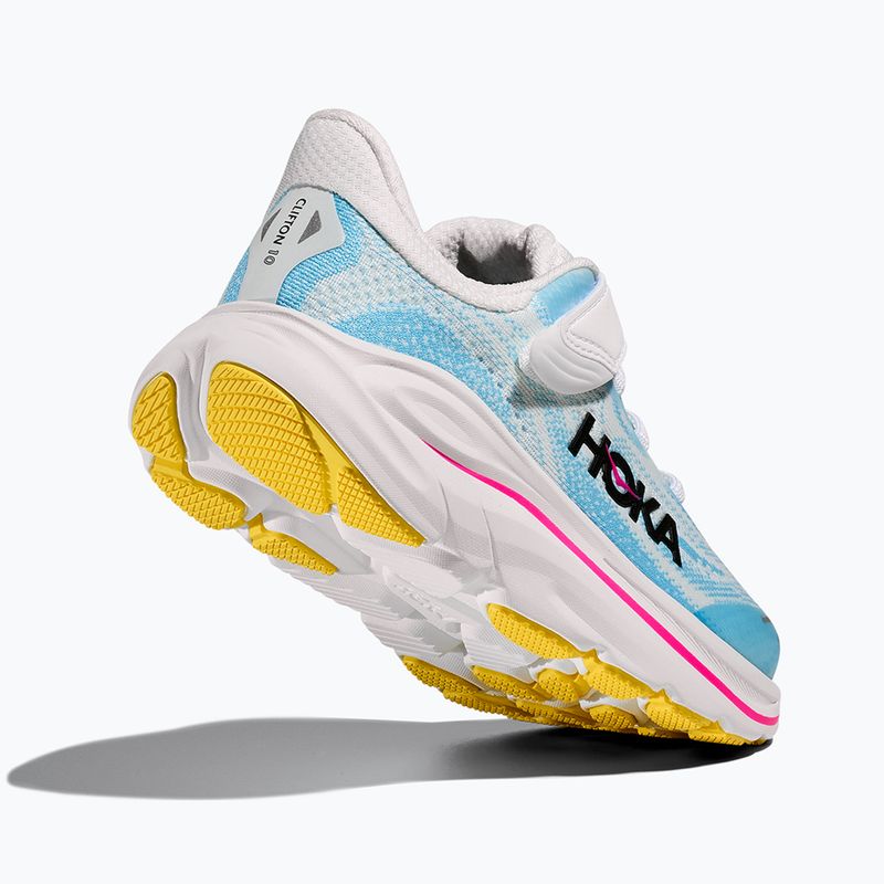 Кросівки для бігу дитячі HOKA Clifton 10 frost/soaring blue 5