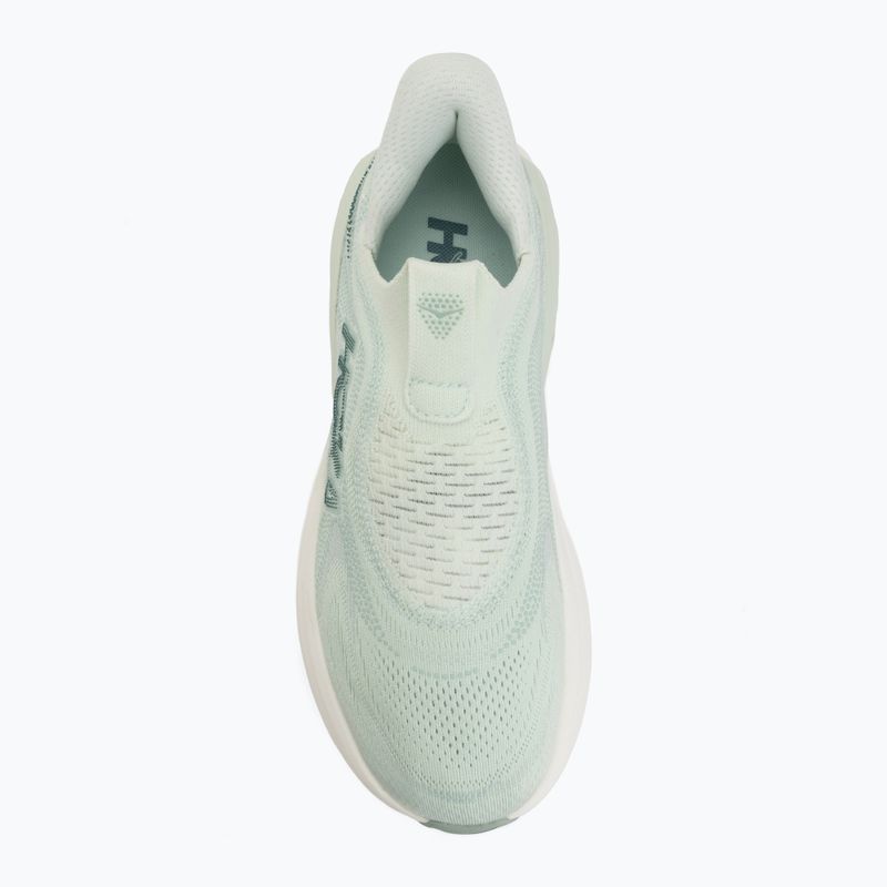 Кросівки для бігу жіночі HOKA Skyward Laceless sea glass/sage 5